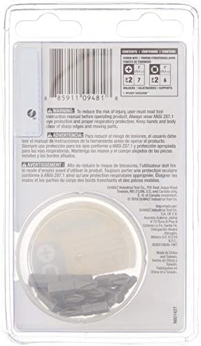 DEWALT Pivot Bit Holder Set, 14-Piece (DWPVTC14), Beige