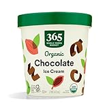 365 Everyday Value Organic Chocolate Ice Cream, 16 oz (Frozen)