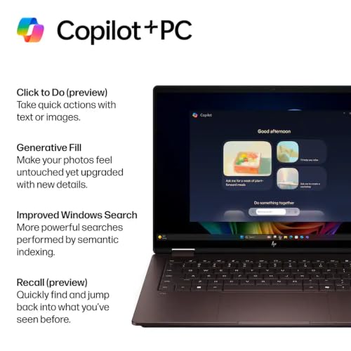 Image of Delca Customized Laptop Made with HP OmniBook X Flip 2-in-1 AI Laptop | 14 inch WUXGA OLED Touch | AMD 4-core Ryzen AI 5 430 (Up to 50 NPU Tops) | 16GB DDR5 512GB /1TB /2TB SSD | Backlit WiFi 7 USB4 Win11