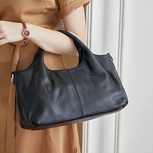 Image of Iswee Leather Satchel Women Purse and Handbag Crossbody Shoulder Bag Hobo