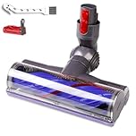 Upgrade Anti-Tangle Replacement Vacuum Head Compatible with Dyson V7,V8, Cyclone V10,V11,V15 Cordless Vacuum Cleaners, Suitable for Carpets,Rugs,Hardwood Floor