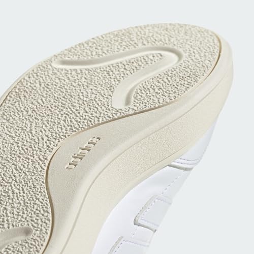 Adidas Womens CourtBlock White/White/Off White 10