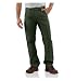 Carhartt Men's Canvas Khaki Relaxed Fit Straight Leg Pant