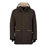 angesetzte Kapuze mit einhändig justierbarem Tunnelzug