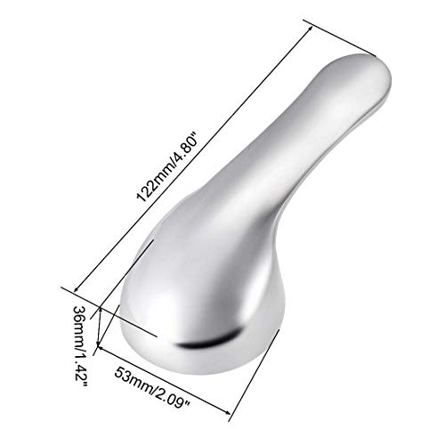 Uxcell Faucet Lever Handle,40Mm Cartridge Electroplating Single Lever Handle Faucet Kit #TOP1