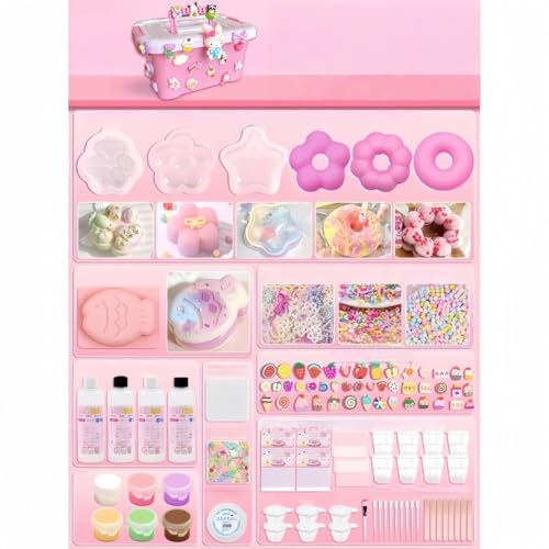 miluFox�y�X�g���X����DIY�z�X�N�C�[�Y���L�b�g �ӂ�����A�т̂��炩�ߋ����I?���E�^�E�A�ѕ��t�� (�a����/�N���X�}�X �v���[���g��) (����y�Z�b�g�y�W�F��500ml�z�y���^6��z,�s���N�ł�)