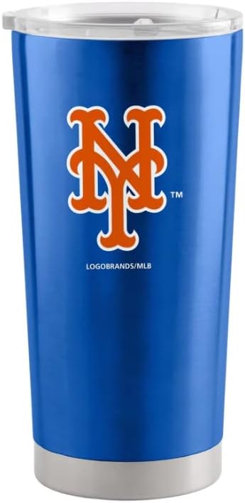Logo Brands 519-S20T-1: New York Mets 20oz Gameday Stainless Tumbler - Image 2