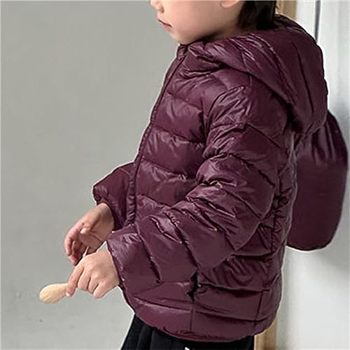 Baby Boys Girls Winter Coats Toddler Light Puffer Padded Jacket Kids Hoods Down Jacket Inafnt Hooded Jackets2