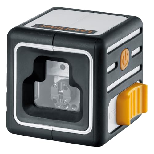 Laserliner CompactCube-Laser 3 Nivel de línea 15m 635 nm (< 1 mW) - Nivelador láser (Nivel de línea, Negro, 1/4", 15 m, 0,5 mm/m, 3°)