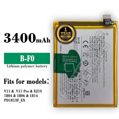 Image of B-F0 Battery for Vivo V11 /V11 Pro 1804 /1806 /1814 / PD1813F Battery with 1 Year Warranty****(P200)