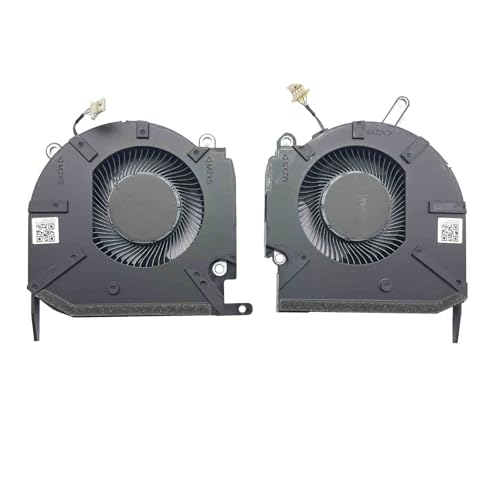 BestParts Ventilador de refrigeración de repuesto para HP Omen 16-K, 16-u000, 16-k0000 16-k0xxx 16.1 pulgadas, P/N: N18097-001 N18098-001 (Nota: solo para RTX 3060/3070 Graphics Series), 12 Ventilador
