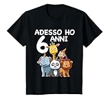 6 Compleanno - Maglietta Unisex 6 Anni