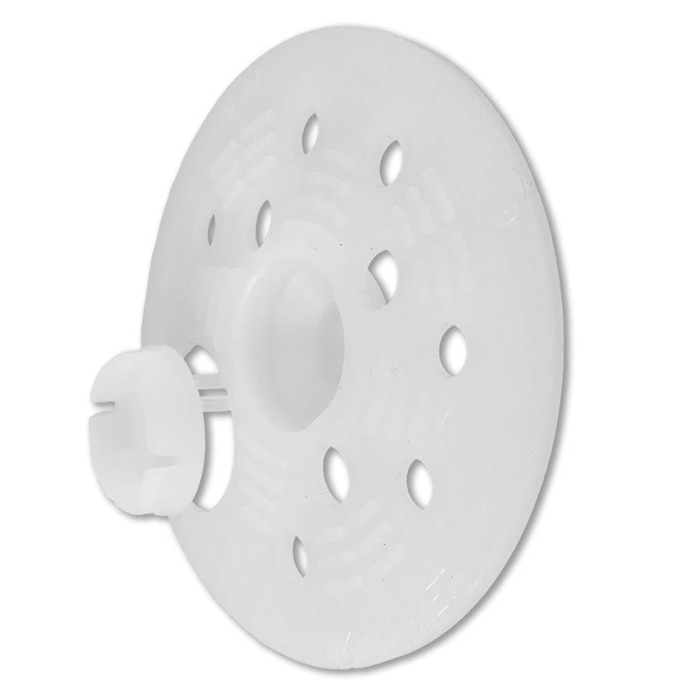 100 Rondelles d'Isolations avec Capuchon KC D. 60 mm pour Vis VBF ou Cheville NFA - D-Work