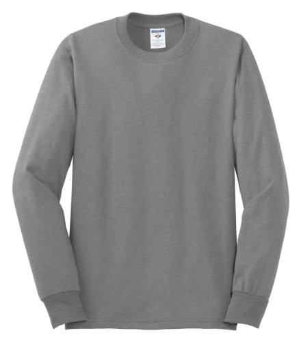 T-shirt Long Sleeve Kectelly anti-déformation pour homme actif