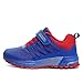 KUBUA Kids Sneakers for Boys Girls Running Tennis Shoes Lightweight Breathable Sport Athletic Blue Red A Size US 9 Toddler