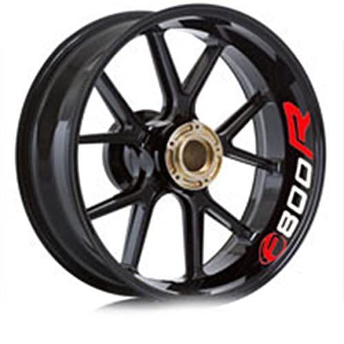 Autocollant de roue de moto BMW F800R réfléchissant pour une sécurité nocturne