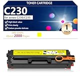 ❤【Qualité fiable】: La cartouche d'encre C230 est conçue pour une installation et un remplacement faciles, sans aucune expertise technique. Elle produit un noir élevé, imprime clairement et sans accroc, et offre un noir stable. Elle offre des performances stables et une excellente compatibilité.