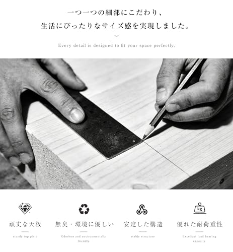テーブル センターテーブル 正方形 ローテーブル 大き目 リビングテーブル 応接テーブル 木製 テーブル ローテーブル おしゃれ リビング [5]