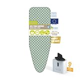 ✅ ALTA CALIDAD EUROPEA: Esta FUNDA PARA TABLAS DE PLANCHAR está fabricada con algodón 100% certificado BCI y se produce de acuerdo con los más altos estándares. ¡Calidad Europea de Primera!