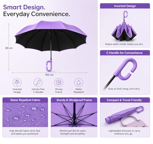 Image of Umbrella for Women | Umbrellas for Men | UV Coated 3 Fold Umbrella for Rain with Auto Open and Close Small Folding Travel-Foldable Windshield