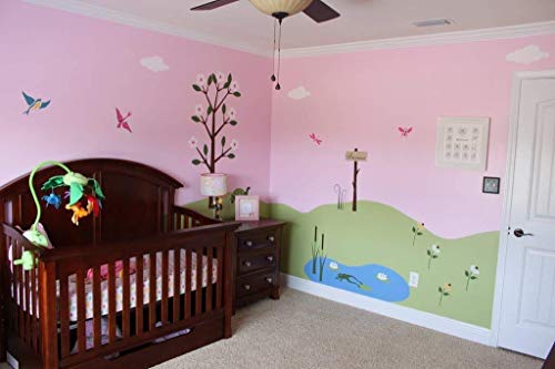 Mywonderfulwalls Forest Theme Wall Stencil Kit For Forest Nursery Wall Decor #TOP4