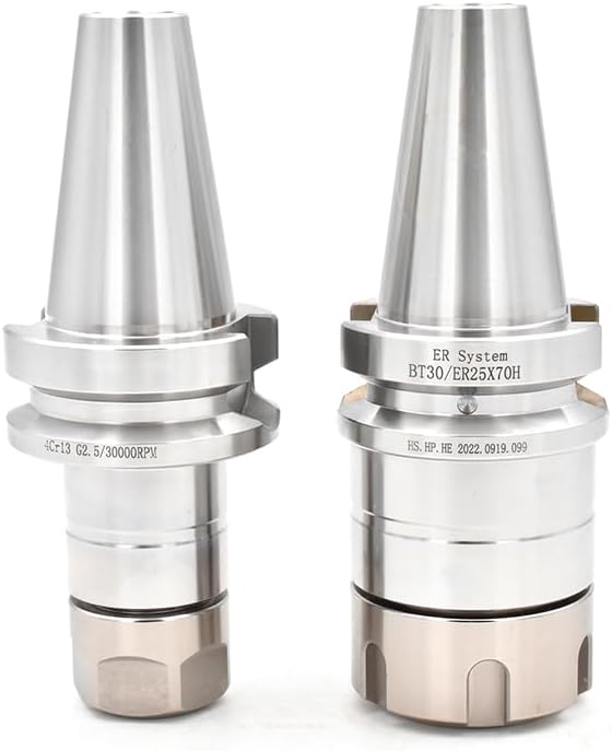 1pc BT30 BT40 ER16 ER20 ER25 ER32 SK10 SK16 Tool Holder Stainless Steel Anti Rust Engraving Machine GER SK Collet Chuck Tools Holder(BT30-ER25UM-70L)