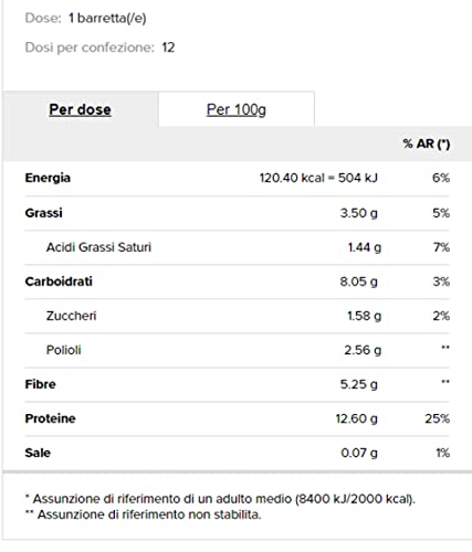 Prozis Zero Snack 12 x 35 gr - barrette proteiche