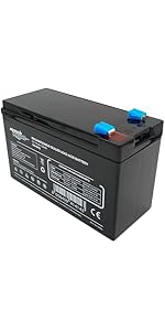 Batteria AGM 12V 12Ah Mach Power - Per UPS, Allarmi, Videosorveglianza