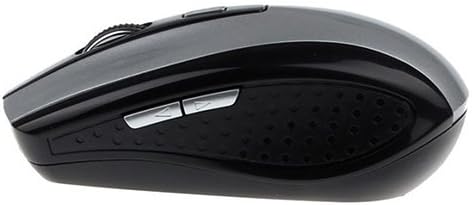 Wireless Mouse, 2.4G USB Wireless Mice Optical PC Laptop Notebook Computer Cordless Mouse with Nano Receiver, 6 Buttons, 1800 DPI, for Windows Mac Linux Vista Macbook Pro Apple iMac