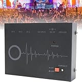 Professional Feedback Suppressor, 3-in-1 Output Microphone Feedback Frequency Converter, One-click Use Without Debugging, 3K Anti-Howling System, Built-in Powerful DSP Processing Chip for Home KTV, C