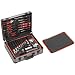 Produktbild GEDORE red Werkzeugkoffer, Set 138-teilig, gefüllt, Werkzeug für Hand- und Heimwerker, im Aluminiumkoffer, R46007138
