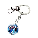 ❤️ Schlüsselanhänger ca. 8 x 2 cm - Metalllegierung Nickelfrei - Schlüsselring mit Karabinerhaken