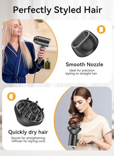MESHEEN Hair Dryer, 150000RPM Ionic Blow Dryer の商品画像 5