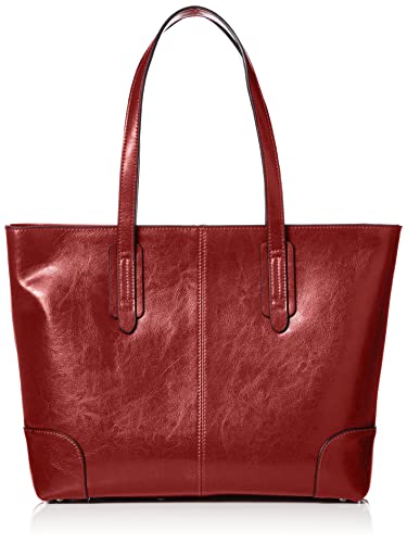 Sac cabas en cuir rigide qui tient debout avec séparateurs pour ranger un PC A4