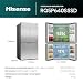 Hisense PureFlex 647L American Style Cross Door Fridge Freezer, RQ5P640SSSD Stainless Steel, Total No Frost, Metal-Tech Cooling, Multi Airflow, Fast Cool & Fast Freeze