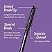 Grande Cosmetics GrandeWRAP Tubing Mascara - Buildable Volume & Length, Lifts, Curls & Separates Lashes, Anti-Smudge, Lightweight, Flake-Free, All Day Wear, Easy Removal, ProVitamin B5 Infused - Black