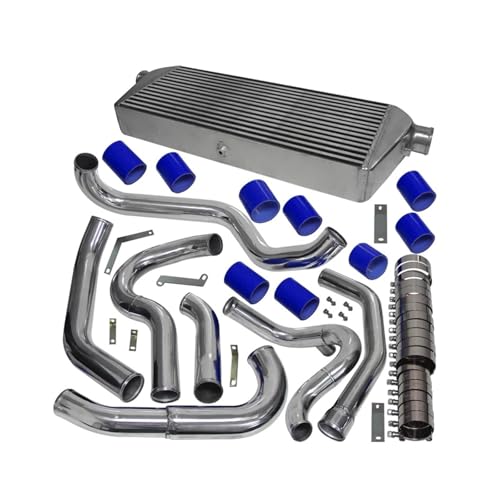 Radiador intercooler Apto para Impreza WRX STI GDA GDB 2000-2005 Kit de Intercooler de barra y placa.05 Intercooler Enfriador de aire de turbo(160mm 1pc 180mm 1pc)