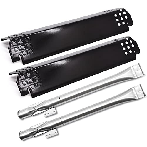 Hiorucet Pièces de rechange pour Nexgrill 2 brûleurs 720-0864, 720-0864M Modèles de gril Plaques de chaleur et brûleurs de rechange pour Nexgrill 720-0864R, 720-0830H.