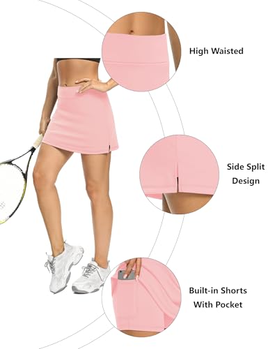Image of LouKeith Tennis Skirts for Women Golf Athletic Activewear Skorts Mini Summer Workout Running Shorts with Pockets