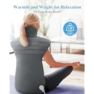 Heatingpadforneckandshouldersandbackbirthdaydaygiftsforwomenmenmomdadherfsahsaeligiblelargeheatingpadforbackpainrelief6heatsettings4timersautooff22x37grey Urban Country Home Decor Heating pad for neck and shoulders and back birthday day gifts for women men mom dad her fsa hsa eligible large heating pad for back pain relief 6 heat settings 4 timers auto off 22x 37 grey urban country home decor