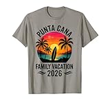 Vacaciones Familiares en Punta Cana Vacaciones 2026 Viaje de Verano Camiseta