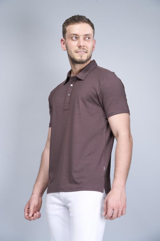 Image of Interwove Bamboo Knitted Polo T-Shirt
