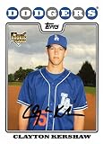 2008 Topps Update Baseball #UH240 Clayton Kershaw Rookie Card