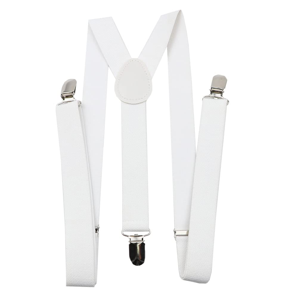 navkar crafts Adjustable Y-Back Suspender for Men and Women | Stylish and Comfortable Non-Slip Satin Strap Braces with Strong Clips | Y-Back Style Clip-On Suspenders Ideal for Weddings, Gifts-picture-17