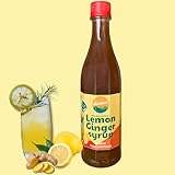 Nutrinat Lemon Ginger Syrup, 500ml, (Pack of 1), Fruit Juice Concentrate
