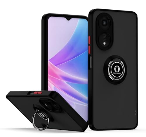 Rfvzubemok Compatible with Oppo A60 Case,Compatible with Oppo A60 4G CPH2631 Built-in Bracket Car Magnetic Shockproof and Anti-Drop Phone Case Cover BR