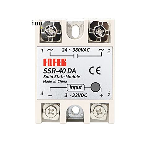 Relais statique SSR-40DA input 3-32VDC output 24-380VAC - 3