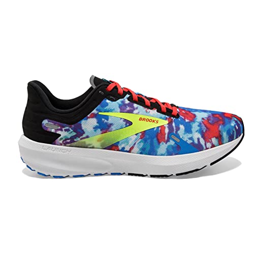 Brooks Brooks Women’s Launch 9 Neutral Running Shoe - Black/Blue/Nightlife - 8.5