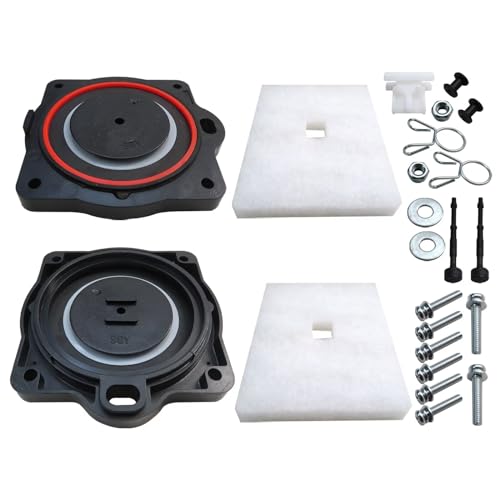 For HP60/80 Air Pump Rebuild Kit For Hiblow HP 80 HP 60 Aerators Filter and Screws Kit - Thumbnail 6
