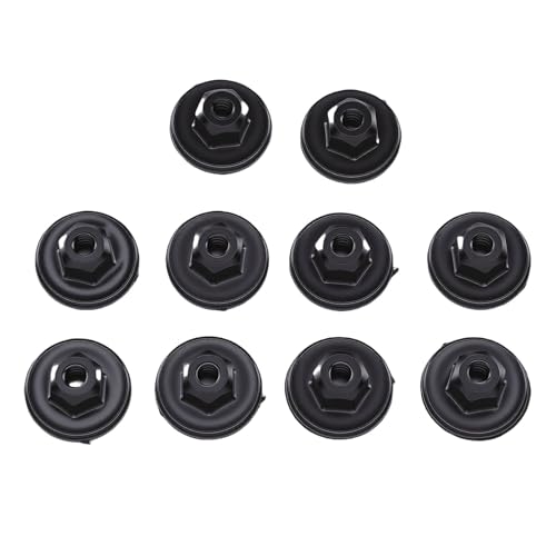 KIMISS Écrou de Revêtement de Roue en Plastique pour 128i 135i 228i 228iX 230i 230iX, Remplacement pour 320i 320iX 323i 325i 325xi 328d 328dX 328i 328iX 328xi.Plus Léger, Durable,